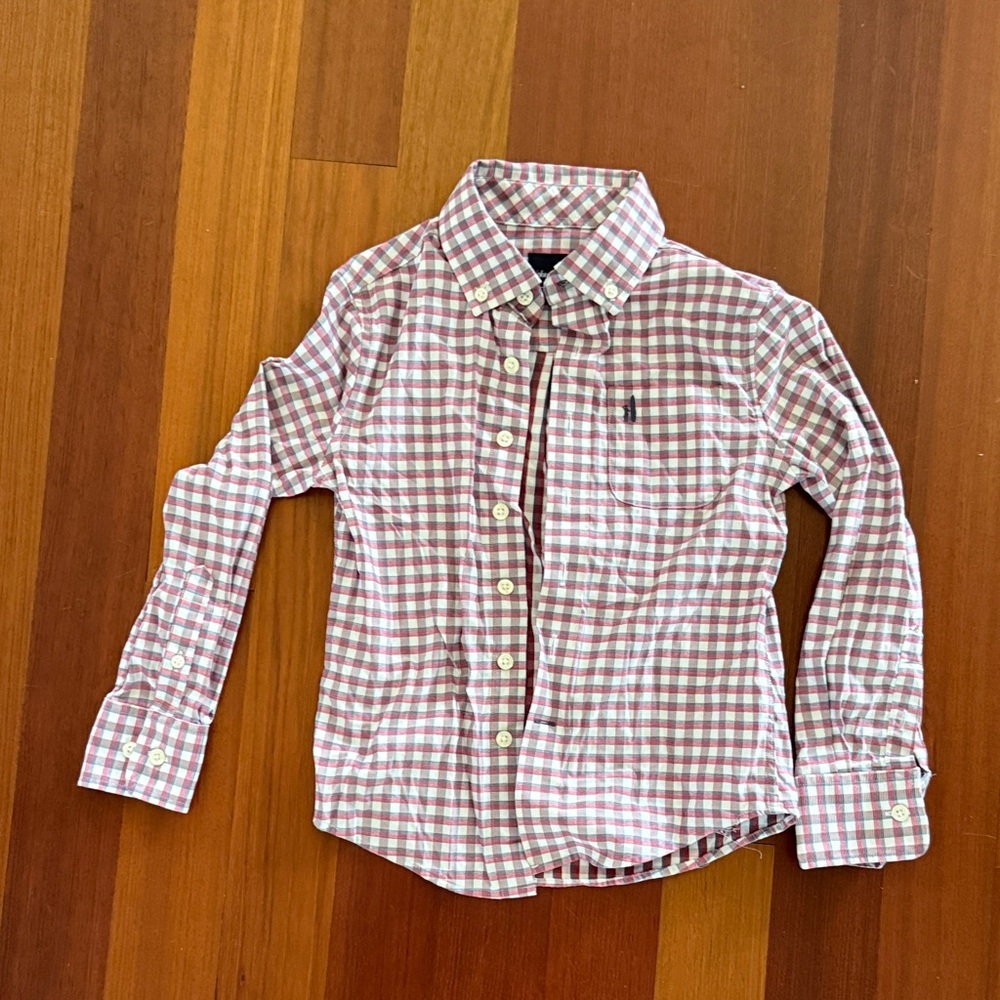 johnnie-O Kids Plaid Button-Down Shirt
